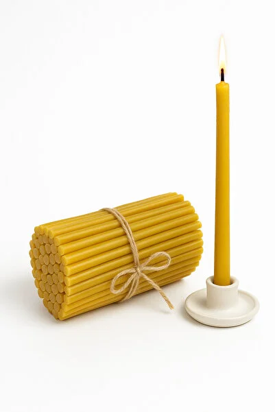 Sarı Bal Mumu Ritüel Mum